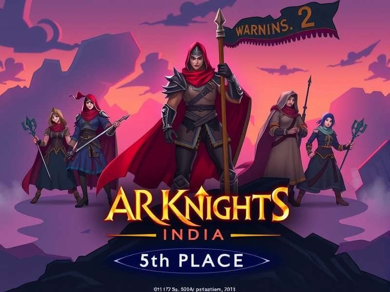 Arknights India 5th Place Banner